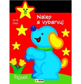 Nalep a vybarvuj Pejsek: 2 - 3 roky