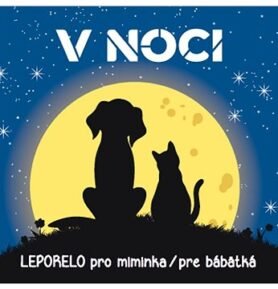 V noci Leporelo pro miminka / pre bábätká