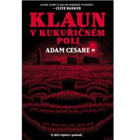 Klaun v kukuřičném poli