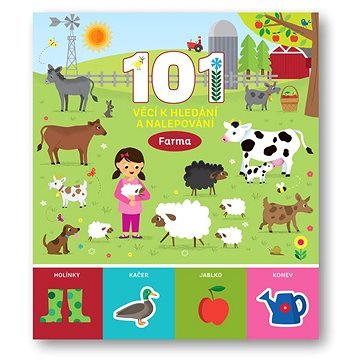 101 věcí k hledání a nalepování Farma
