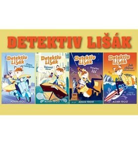 Balíček Detektiv Lišák: Zápas s nebezpečím, Tajemný závan, Pavučina lží, Jak chutná dobrodružství