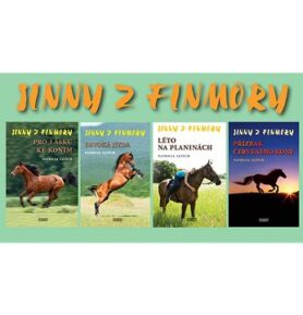 Balíček Jinny z Finmory: Pro lásku ke koním, Divoká jízda, Léto na planinách, Přízrak červeného koně