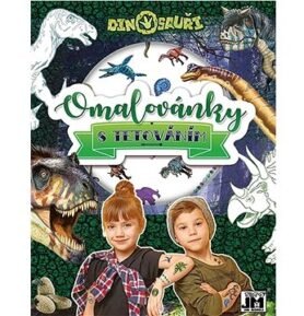Omalovánky s tetováním Dinosauři