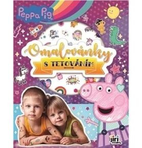 Omalovánky s tetováním Peppa Pig