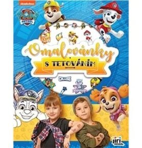 Omalovánky s tetováním Tlapková patrola