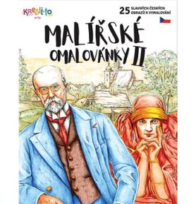 Malířské omalovánky II: 25 slavných českých obrazů k vymalování
