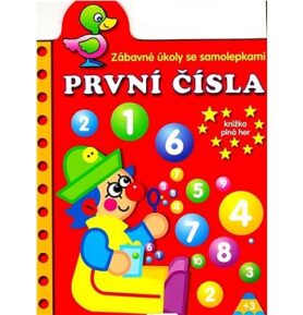 Zábavné úkoly se samolepkami PRVNÍ ČÍSLA: knížka plná her