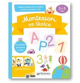 Montessori ve školce se samolepkami