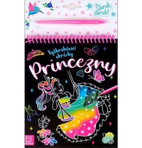 Princezny vyškrabávací obrázky