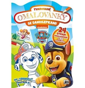 Tvarované omalovánky Tlapková patrola