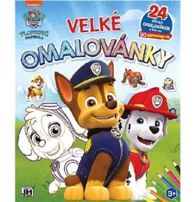 Velké omalovánky Tlapková patrola