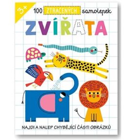 100 ztracených samolepek Zvířata