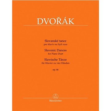 Slovanské tance: pro klavír na čtyři ruce