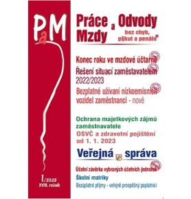 Práce a mzdy 1/2023 – Povinnosti mzdové účetní na konci roku