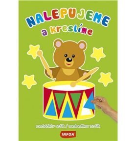 Nalepujeme a kreslíme medvídkův sešit/medvedíkov zošit