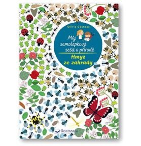 Můj samolepkový sešit o přírodě Hmyz ze zahrady