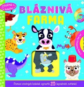 Bláznivá farma: Pomocí otočných koleček vytvoříš 25 legračních zvířátek!
