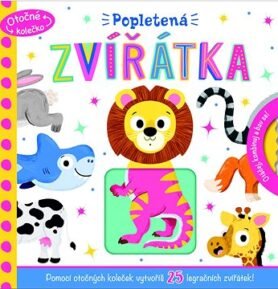 Popletená zvířátka: Pomocí otočných koleček vytvoříš 25 legračních zvířátek!