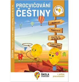 Procvičování češtiny: Pravopis ú/ů, tvrdé a měkké souhlásky, psaní dě, tě, ně...