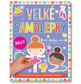 Velké samolepky pro malé ruce Balet