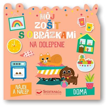 Môj zošit s obrázkami na dolepenie Doma