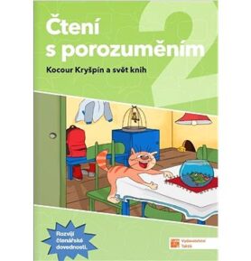 Čtení s porozuměním 2 Kocour Kryšpín a svět knih