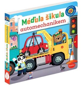Méďula Šikula automechanikem: Obrázky s pohyblivými prvky