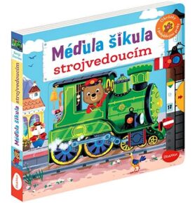 Méďula Šikula strojvedoucím: Obrázky s pohyblivými prvky