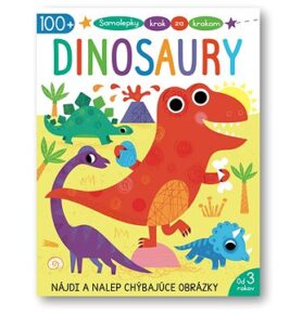 Samolepky krok za krokom Dinosaury