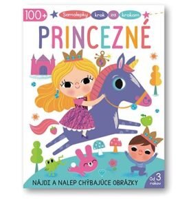 Samolepky krok za krokom Princezné