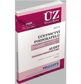 ÚZ 1568 Účetnictví podnikatelů