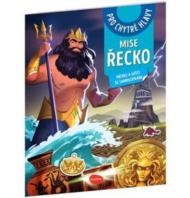 Mise Řecko: Pátrej a lušti se samolepkami