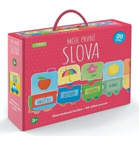 Moje první slova: 10stránková knížka + 20 dílků puzzle