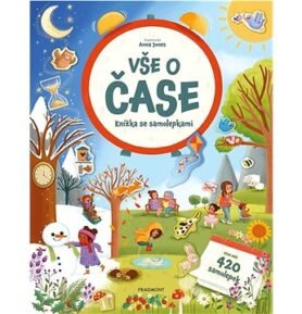 Knížka se samolepkami Vše o čase