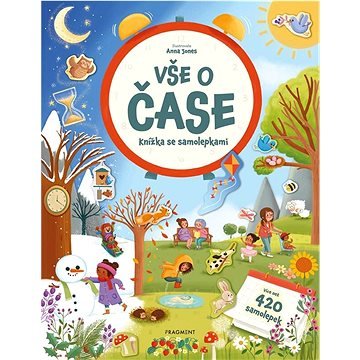 Knížka se samolepkami Vše o čase