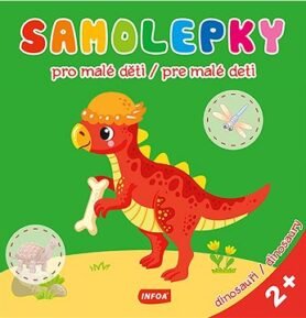 Samolepky pro malé děti/pre malé deti: dinosauři/dinosaury