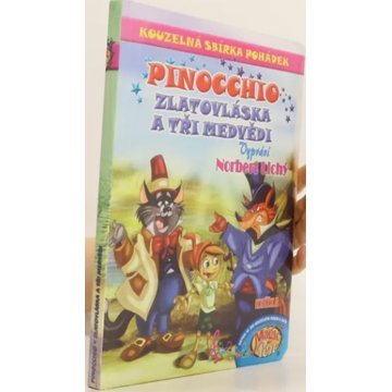 Kouzelná sbírka pohádek Pinocchio, Zlatovláska a tři medvědi: Interaktivní knížka