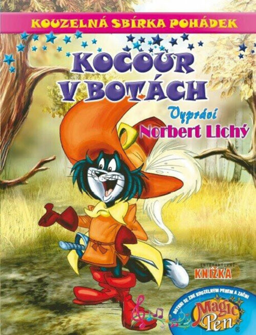 Kouzelná sbírka pohádek Kocour v botách: Interaktivní kniha