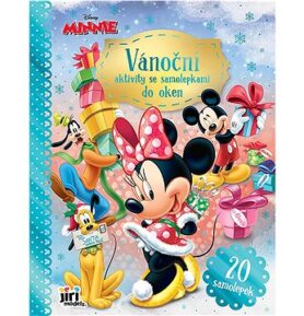 Vánoční aktivity se samolepkami do oken Minnie