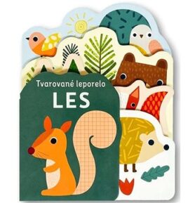 Tvarované leporelo Les