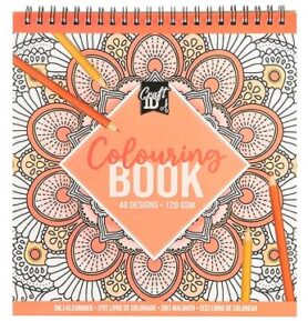 Colouring Book: oranžový sešit