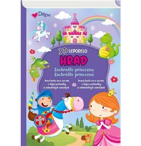 3D Leporelo Hrad: Zachraňte princeznu/Zachráňte princeznú