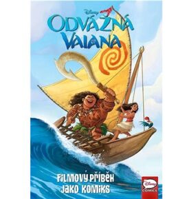Odvážná Vaiana: Filmový příběh jako komiks