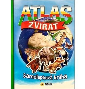 Atlas zvířat Samolepková kniha