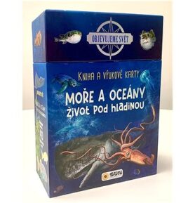 Moře a oceány Kniha a výukové karty: Objevujeme svět