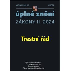 Aktualizace II/6 2024 Trestní řád