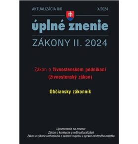 Aktualizácia II/6 2024 – Živnostenské podnikanie