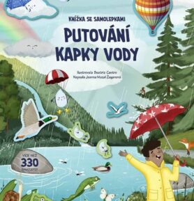 Knížka se samolepkami Putování kapky vody
