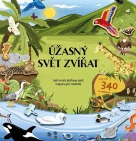 Knížka se samolepkami Úžasný svět zvířat
