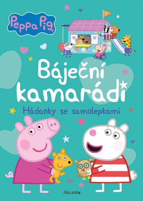 Peppa Pig Báječní kamarádi: Hádanky se samolepkami